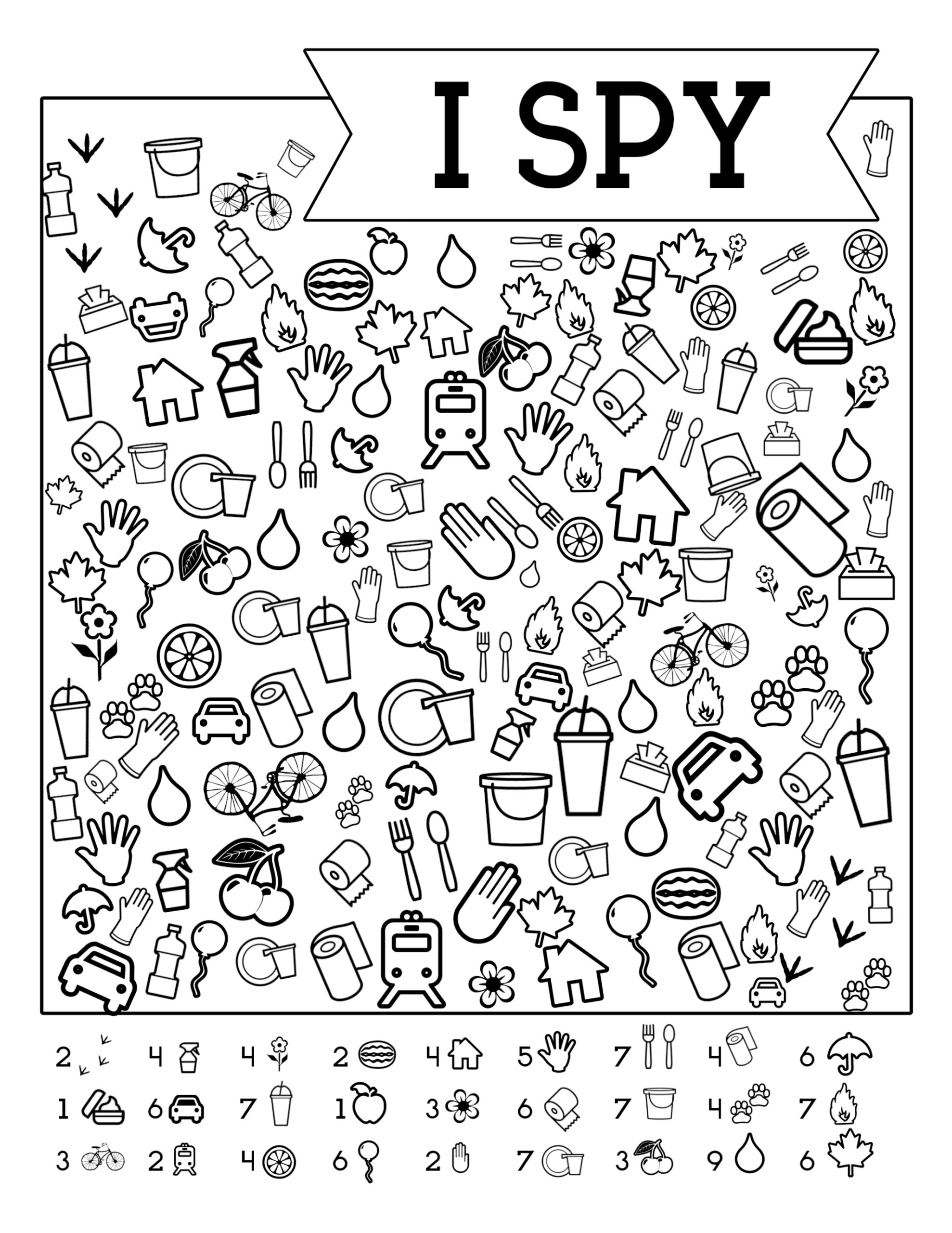 fun i-spy coloring sheets for your child - cultivate bhe